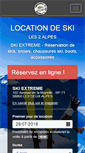 Mobile Screenshot of location-ski-les2alpes.fr